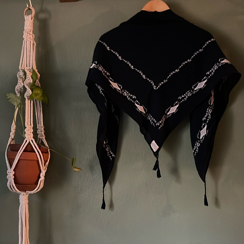 Levi’s Embroidered Shawl or Scarf
